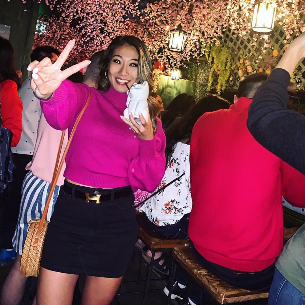 BCBG Fuchsia/Pink sweater